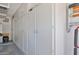 Bright garage with ample built in storage space at 10648 W Loma Blanca Dr, Sun City, AZ 85351