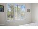Window with white shutters offering bright sunlight and a view to the outdoors at 17 W Vernon Ave # 31, Phoenix, AZ 85003