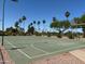 Community basketball court with palm tree lined park in the background at 1802 W Encinas St, Gilbert, AZ 85233