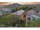 Aerial view of community highlighting a backyard retreat with comfortable seating and soft lighting at 20872 W Thomas Rd, Buckeye, AZ 85396