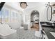 This elegant bathroom offers a tub, shower, and dual sink for added convenience at 2282 E Zion Way, Chandler, AZ 85249