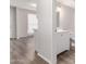 Bathroom view highlighting vanity and lighting fixtures near open living space at 2333 W Glenrosa W Ave # 113, Phoenix, AZ 85015