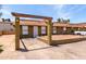 Attractive home featuring brick accents, mature trees and an inviting covered entryway at 2333 W Glenrosa W Ave # 113, Phoenix, AZ 85015