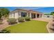 Well maintained lawn with desert landscaping at 2457 E Melrose St, Mesa, AZ 85213