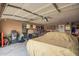 Spacious garage with ample storage space, work area, and room for multiple vehicles at 25806 W Hilton Ave, Buckeye, AZ 85326