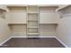 Spacious walk-in closet with built-in shelving and ample storage space at 2736 E Sourwood Dr, Gilbert, AZ 85298