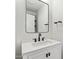 Bathroom features a modern mirror, vanity, and fixtures at 2947 N Sonoran Hls, Mesa, AZ 85207