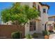 Charming home featuring well-maintained landscaping and a sidewalk leading up to the front door at 2947 N Sonoran Hls, Mesa, AZ 85207