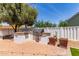 Outdoor kitchen with stainless steel BBQ and counter space, perfect for entertaining guests at 3030 E Camellia Dr, Gilbert, AZ 85296