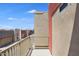 Balcony view overlooking neighborhood with garage parking and clear blue skies at 3113 E Danbury Rd # 10, Phoenix, AZ 85032