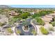 An aerial view of houses down a beautiful neighborhood street at 3467 N Hooper St, Buckeye, AZ 85396