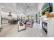 Beautifully designed open floor plan with fireplace, living room and gourmet kitchen at 3467 N Hooper St, Buckeye, AZ 85396