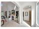 Inviting living room with fireplace, arched doorways, and bright, open floor plan at 3467 N Hooper St, Buckeye, AZ 85396
