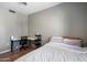 Bedroom featuring a desk and a ceiling fan at 3935 E Rough Rider Rd # 1164, Phoenix, AZ 85050