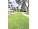 Open green space featuring manicured lawns, mature trees, and walking paths through community at 4201 E Camelback Rd # 51, Phoenix, AZ 85018