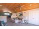 Bonus room with vaulted wood ceiling and raised sleeping area off to the side at 4304 W Calle Poco --, Laveen, AZ 85339