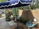 Welcoming outdoor space with comfortable seating and stylish decor accents at 4925 W Bluefield Ave, Glendale, AZ 85308