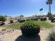 Well-maintained front yard with lush landscaping and manicured bushes at 4925 W Bluefield Ave, Glendale, AZ 85308