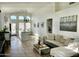 Bright, open living room featuring light wood floors, vaulted ceiling, and modern decor at 4925 W Bluefield Ave, Glendale, AZ 85308