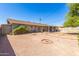 Spacious backyard area with plenty of gravel, potential for custom landscaping and outdoor enjoyment at 548 W Linda Ln, Chandler, AZ 85225