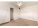 Bedroom featuring neutral carpet and closet space at 548 W Linda Ln, Chandler, AZ 85225