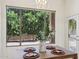 Bright dining area features an adjacent view to lush outdoor greenery at 6781 W Lone Cactus Dr, Glendale, AZ 85308