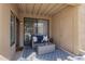 Relaxing patio with cushioned seating, an area rug, and a view of the peaceful outdoors at 7575 E Indian Bend Rd # 1142, Scottsdale, AZ 85250