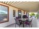 Outdoor patio space featuring a dining set and grill, perfect for entertaining at 8103 E Southern Ave # 75, Mesa, AZ 85209
