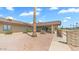Attractive exterior with a landscaped yard with mature trees, and a well-maintained walkway at 8103 E Southern Ave # 75, Mesa, AZ 85209