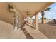Inviting covered patio with a ceiling fan and a view of the yard at 15232 S 36Th Pl, Phoenix, AZ 85044