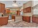 The spacious kitchen offers stainless appliances, an island, and ample countertop space at 15232 S 36Th Pl, Phoenix, AZ 85044