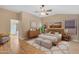 Cozy main bedroom with neutral decor and ample natural light at 15232 S 36Th Pl, Phoenix, AZ 85044