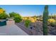 Expansive backyard featuring desert landscaping, pool, and mountain views at 16333 E Crystal Point Dr, Fountain Hills, AZ 85268