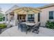 Inviting backyard with outdoor dining area, perfect for entertaining guests at 16333 E Crystal Point Dr, Fountain Hills, AZ 85268