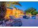 Relaxing backyard retreat with a pool, patio, and comfortable lounge seating at 16333 E Crystal Point Dr, Fountain Hills, AZ 85268