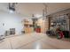 Spacious garage featuring custom built in cabinets and shelving offering ample storage solutions at 16333 E Crystal Point Dr, Fountain Hills, AZ 85268