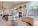 Bright kitchen with center island, granite countertops, modern appliances and ample cabinetry at 16333 E Crystal Point Dr, Fountain Hills, AZ 85268