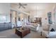 Expansive living room with high ceilings, elegant furnishings, and ample natural light at 16333 E Crystal Point Dr, Fountain Hills, AZ 85268