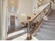 Beautiful staircase boasts lots of natural light and an open floor plan at 18121 W Las Cruces Dr, Goodyear, AZ 85338