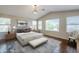 Serene bedroom with natural light, neutral decor, and wood floors that create a soothing environment at 1838 W Enfield Way, Chandler, AZ 85286