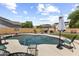 Private backyard pool and gazebo create an ideal space for outdoor entertaining and leisure at 2144 E Honeysuckle Pl, Chandler, AZ 85286