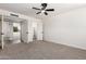 Bright bedroom featuring neutral walls, carpet, and closet at 2220 S Cottonwood Dr, Tempe, AZ 85282
