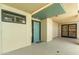 Well-lit hallway leading to unit 114 with modern design at 2300 E Campbell Ave # 114, Phoenix, AZ 85016