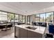 Stylish kitchen and open communal space with modern appliances and ample seating at 2300 E Campbell Ave # 114, Phoenix, AZ 85016