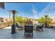 Relaxing patio seating with built in BBQ and comfortable lounge chairs at 2300 E Campbell Ave # 114, Phoenix, AZ 85016