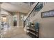 Entryway with staircase, tile floor, and decor at 23081 S 223Rd Way, Queen Creek, AZ 85142