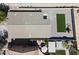 Aerial view of a well-maintained home showcasing a landscaped backyard at 23645 W Parkway Dr, Buckeye, AZ 85326