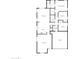 Detailed floor plan showcasing the layout of the home, including bedrooms, bathrooms, kitchen, and living areas at 23645 W Parkway Dr, Buckeye, AZ 85326