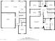 Floor plan showing layout of the rooms, including living room, dining area, kitchen, bedrooms, and bathrooms at 23733 S 209Th Pl, Queen Creek, AZ 85142