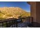 Beautiful balcony with mountain views, perfect for outdoor relaxation at 25555 N Windy Walk Dr # 34, Scottsdale, AZ 85255